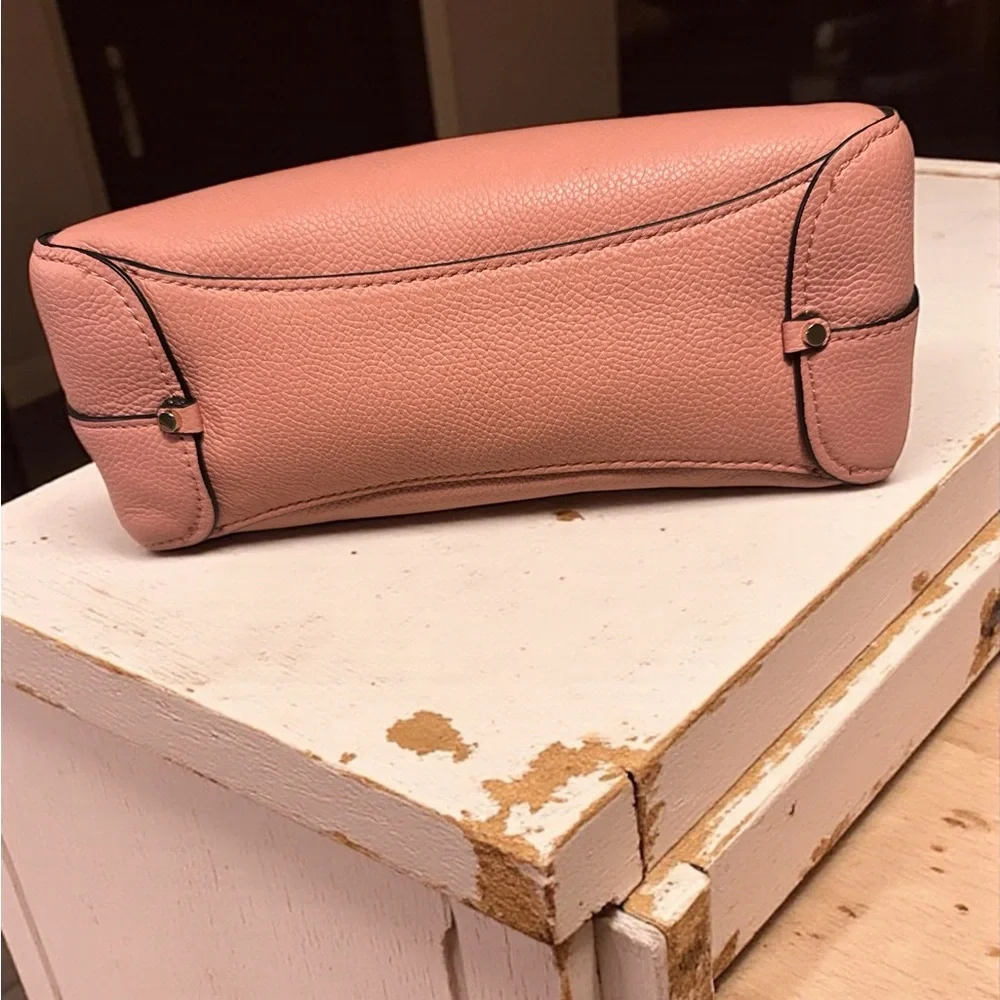Kate Spade Blush Shoulder Bag/tote with Bow Accent - Picture 13 of 15